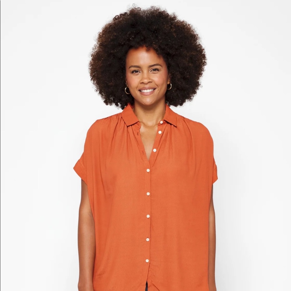 Madewell Central Drapey Shirt, sz. M